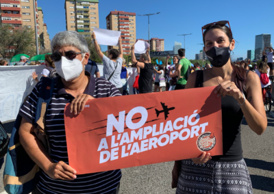 Contra l'ampliació de l'aeroport de El Prat